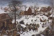 BRUEGHEL, Pieter the Younger The Numbering at Bethlehem USA oil painting artist